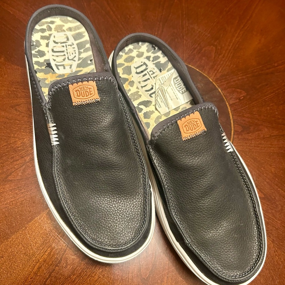 Hey Dude Women’s Black Slip-On Loafers